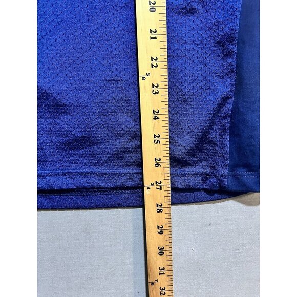 Vintage Russell Athletic '90s Penn State Mesh Football Jersey XL Blue USA - Picture 16 of 16